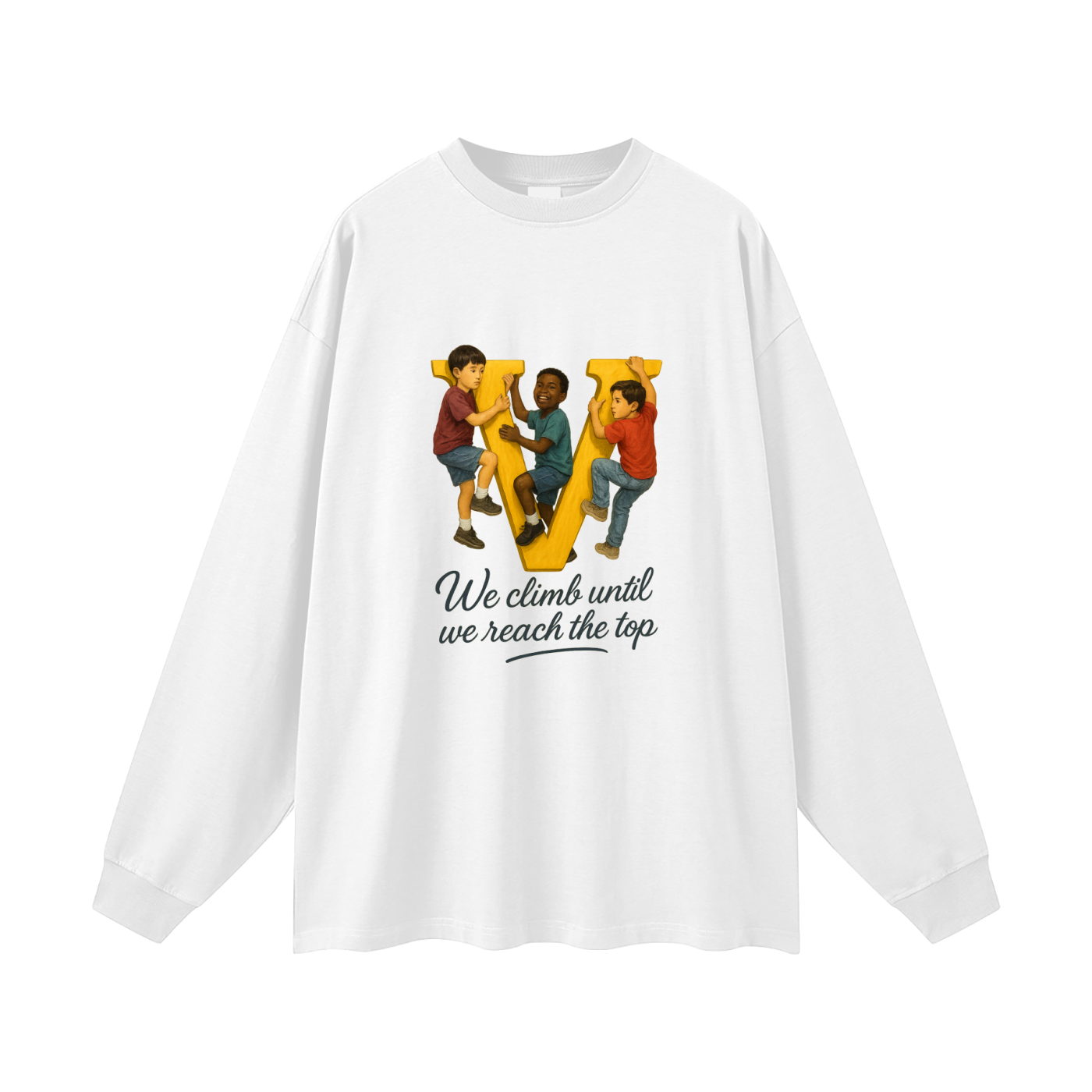 Veryl Oversized Unisex Long Sleeve T-Shirt