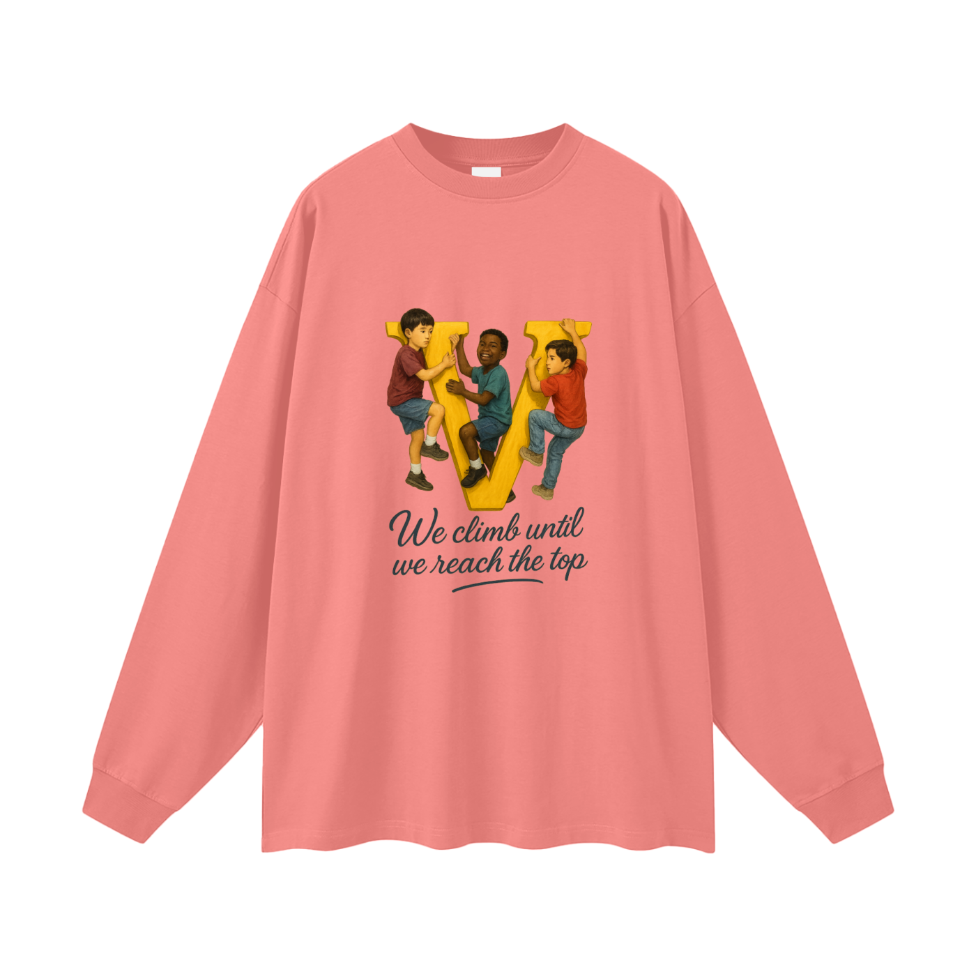 Veryl Oversized Unisex Long Sleeve T-Shirt