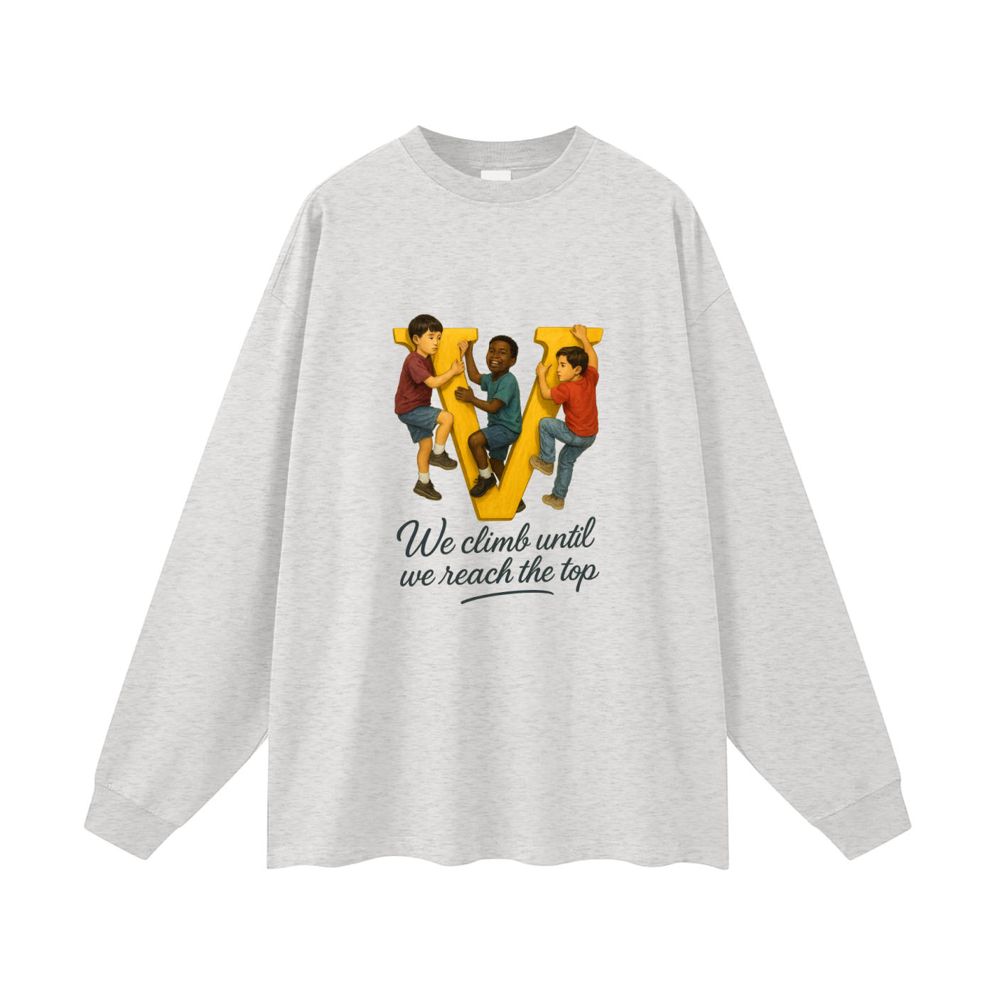 Veryl Oversized Unisex Long Sleeve T-Shirt