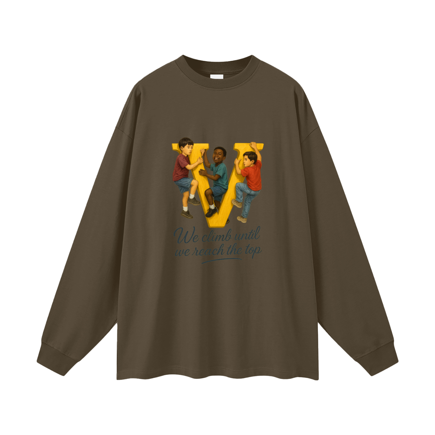 Veryl Oversized Unisex Long Sleeve T-Shirt