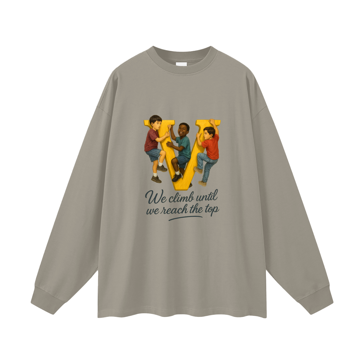Veryl Oversized Unisex Long Sleeve T-Shirt
