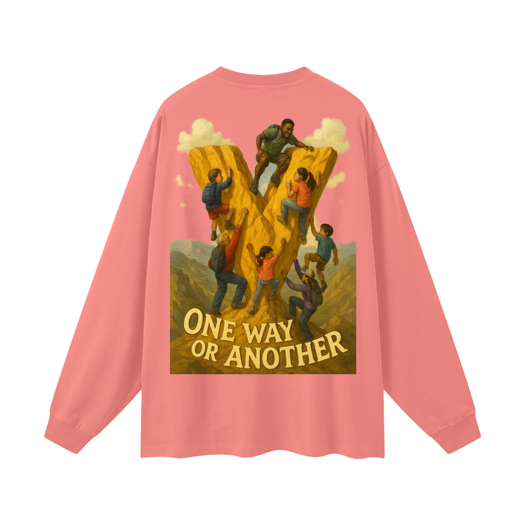 Veryl Oversized Unisex Long Sleeve T-Shirt