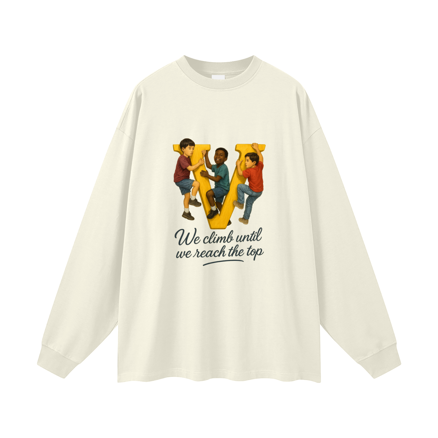 Veryl Oversized Unisex Long Sleeve T-Shirt