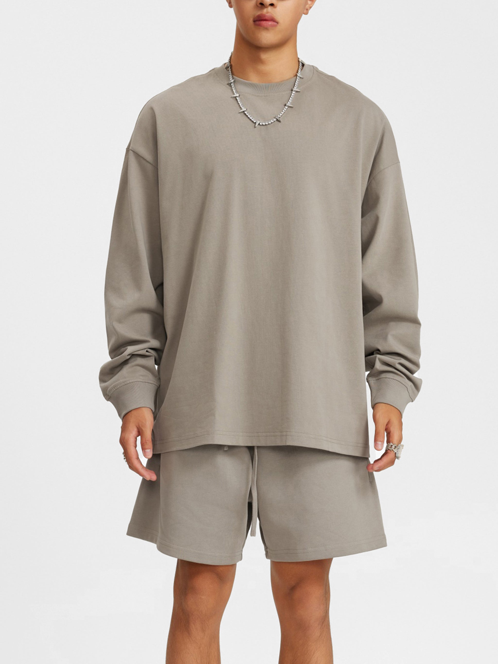 Veryl Oversized Unisex Long Sleeve T-Shirt